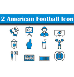 American Football Icon Set