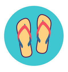 Beach Slippers Icon