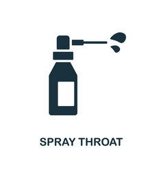 Spray Throat Icon Simple Element From Healthcare