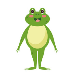 Frog Standing Cartoon