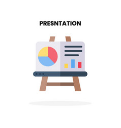 Presentation Board Flat Icon