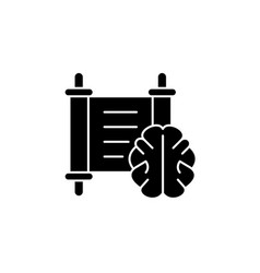 Philosophy Black Glyph Icon