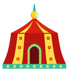 Circus Tent Icon Funfair Show Amusement Park