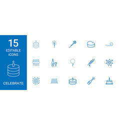 15 Celebrate Icons