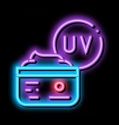 Uv Protective Cream Neon Glow Icon