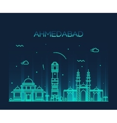 Ahmedabad Skyline Linear