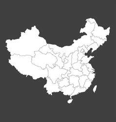 Asia Country Map China Divide On Regions