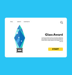 Glass Award Icon