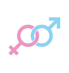 Heterosexual Pair Gender Sign Icon