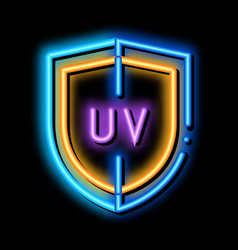 Uv Protection Neon Glow Icon