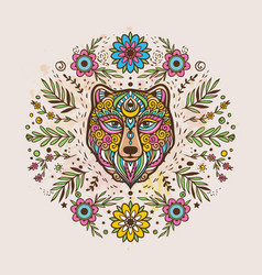 Bear Mandala Animal