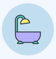 Icon Bathroom Suitable For Education Symbol Color