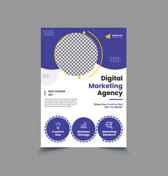 Modern Digital Marketing Agency Flyer Template