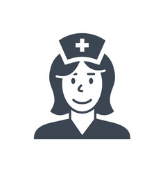 Nurse Related Glyph Icon