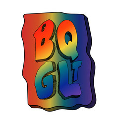 Art Hand Drawn Lgbtq Logo