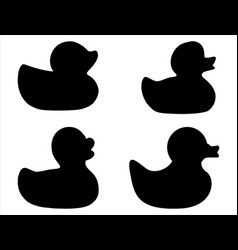 Rubber Duck Silhouette