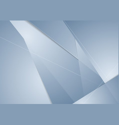 Abstract Blue Technology Polygonal Corporate