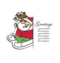 Cute Santa Clauses Set Can Be Printed