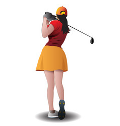 Female Golfer