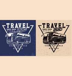 Bus Travel Company Logo Designs