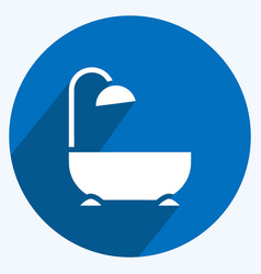 Icon Bathroom Suitable For Education Symbol Long