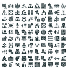 Office And Jobs Isolated Icons Pack