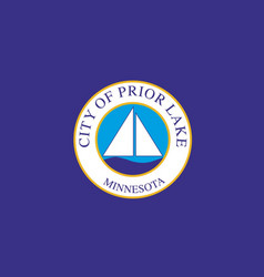 Flag Of Prior Lake City Minnesota