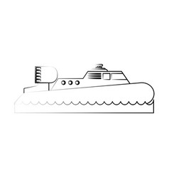 Motor Boat Icon Image