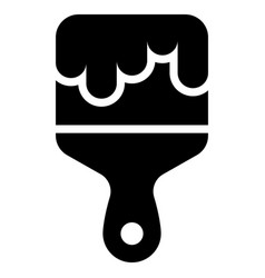 Paint Brush Glyph Icon Glyph Design