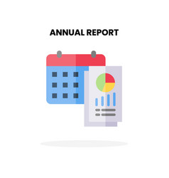 Annual Report Flat Icon