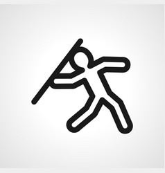 Decathlon Pictograph Line Icon Linear