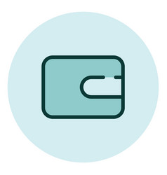 E Commercial Wallet On A White Background