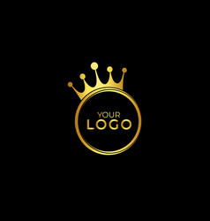 Luxury Circle Shape Logo Design