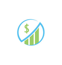 Money Stats Logo Design Template