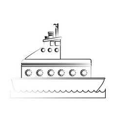 Motor Boat Icon Image