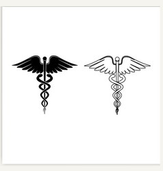 Caduceus - Medical Snake Logo Icon