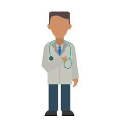 Doctor Avatar Full Body Icon Image