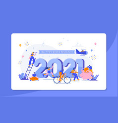 Happy New Year 2021 Goals And Resolutions