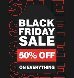 Black Friday Sale Poster Flyer Design