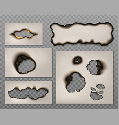 Burnt Paper Spots Set