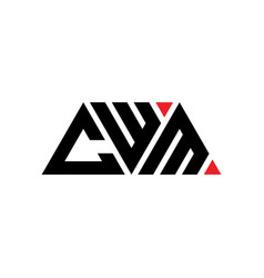 Cwm Triangle Letter Logo Design