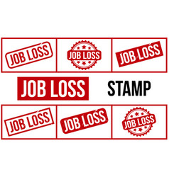 Job Loss Rubber Stamp Set