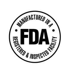 Us Food And Drug Administration Fda Registered