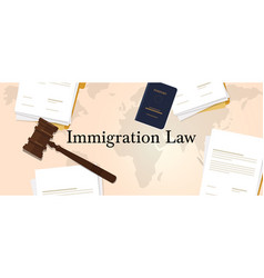 Immigration Law Concept Regulation Letter