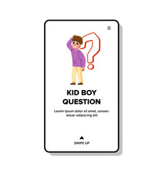 Kid Boy Question