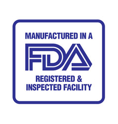 Us Food And Drug Administration Fda Registered