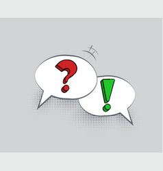 Dialog Template Two Overlapping Speech Bubbles