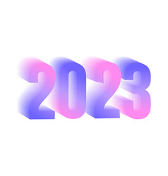 New Year 2023 Calendar Date Pink