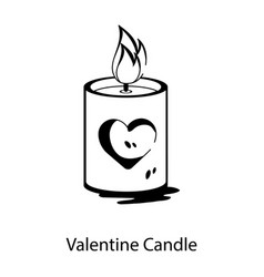 Valentine Candle