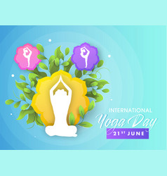 21st June International Yoga Day Text